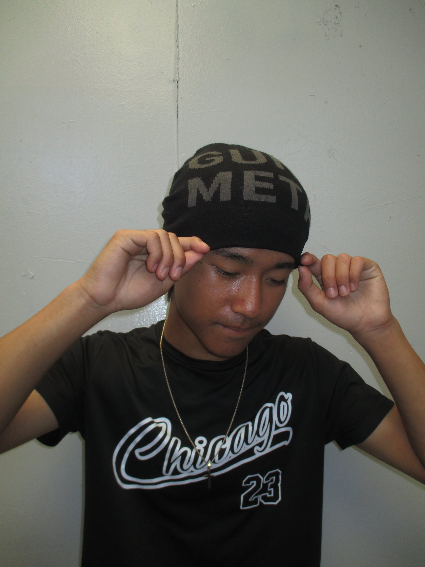 GUN METAL BEANIE